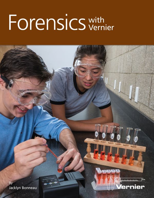 FWV-E, Sách hướng dẫn thí nghiệm Vernier Forensics with Vernier [FWV-E] hiệu VERNIER 