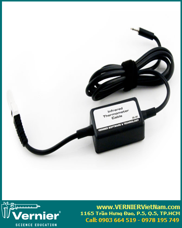 CB-IRT /Cáp kết nối Nhiệt kế hồng ngoại với giao diện Vernier [Cable for Infrared Thermometer [CB-IRT]
