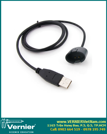 GW-CB, Cáp sạc thiết bị VERNIER Go Wireless bằng cổng USB [Go Wireless® Charging Cable [GW-CB] hiệu VERNIER 