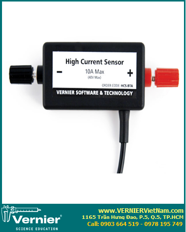 HCS-BTA, Cảm biến dòng điện cao trong các thí nghiệm liên quan đến dòng điện lớn hơn 1A [High Current Sensor [HCS-BTA] 