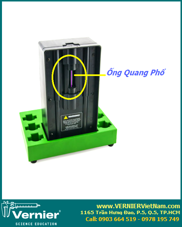 ST-CO2 (Carbon Dioxide), Ống Quang Phổ cho Spectrum Tube Single Power và Spectrum Tube Carousel Power [Spectrum Tubes - Carbon Dioxide [ST-CO2]