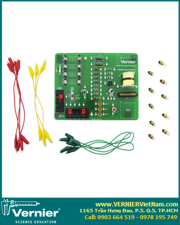 VCB2 / Bảng Mạch thí nghiệm điện cơ bản /các mạch nối tiếp và song song [Vernier Circuit Board 2 [VCB2]