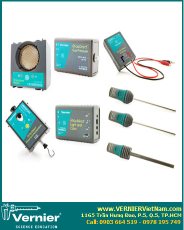 Vernier GDP-MS-PS, Bộ thí nghiệm môn Khoa Học Vật Lý Exploring Physical Science Go Direct® Package [GDP-MS-PS] hiệu VERNIER