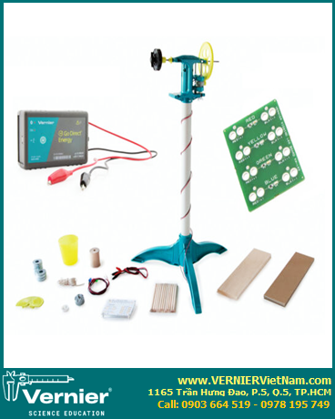 Vernier GDP-MS-WEC, Bộ thí nghiệm khám phá năng lượng gió GDP-MS-WEC [Wind Energy Explorations Go Direct® Package - Classroom Pack [GDP-MS-WEC]